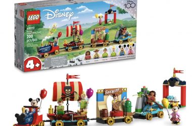 Cute! LEGO Disney 100 Celebration Train Just $31.99!
